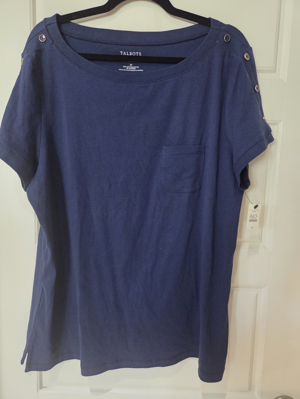 Talbots Woman Stretch Weekend Tee